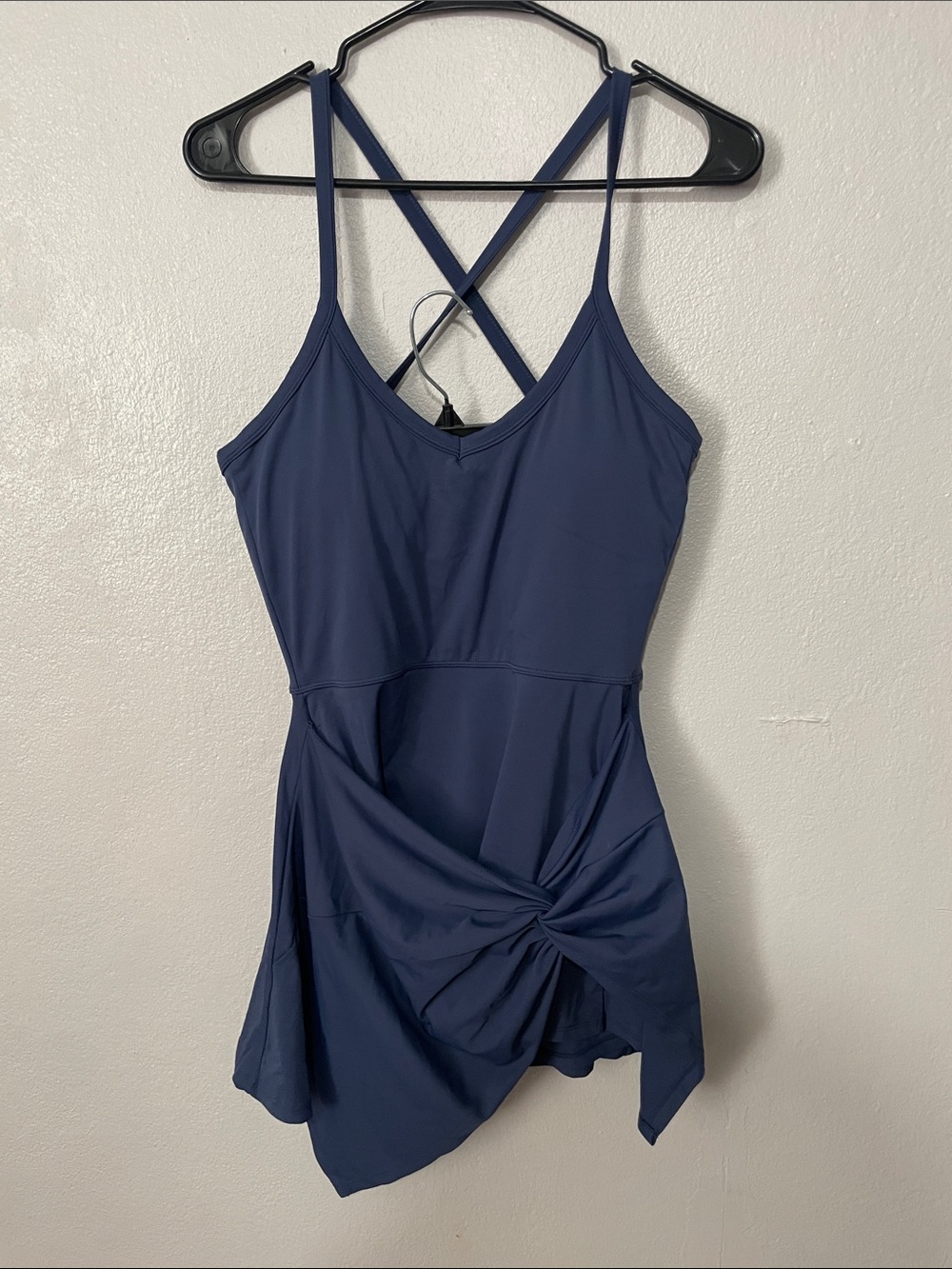 Navy Blue One-Piece Romper